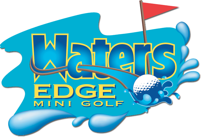 Water's Edge Mini Golf Logo